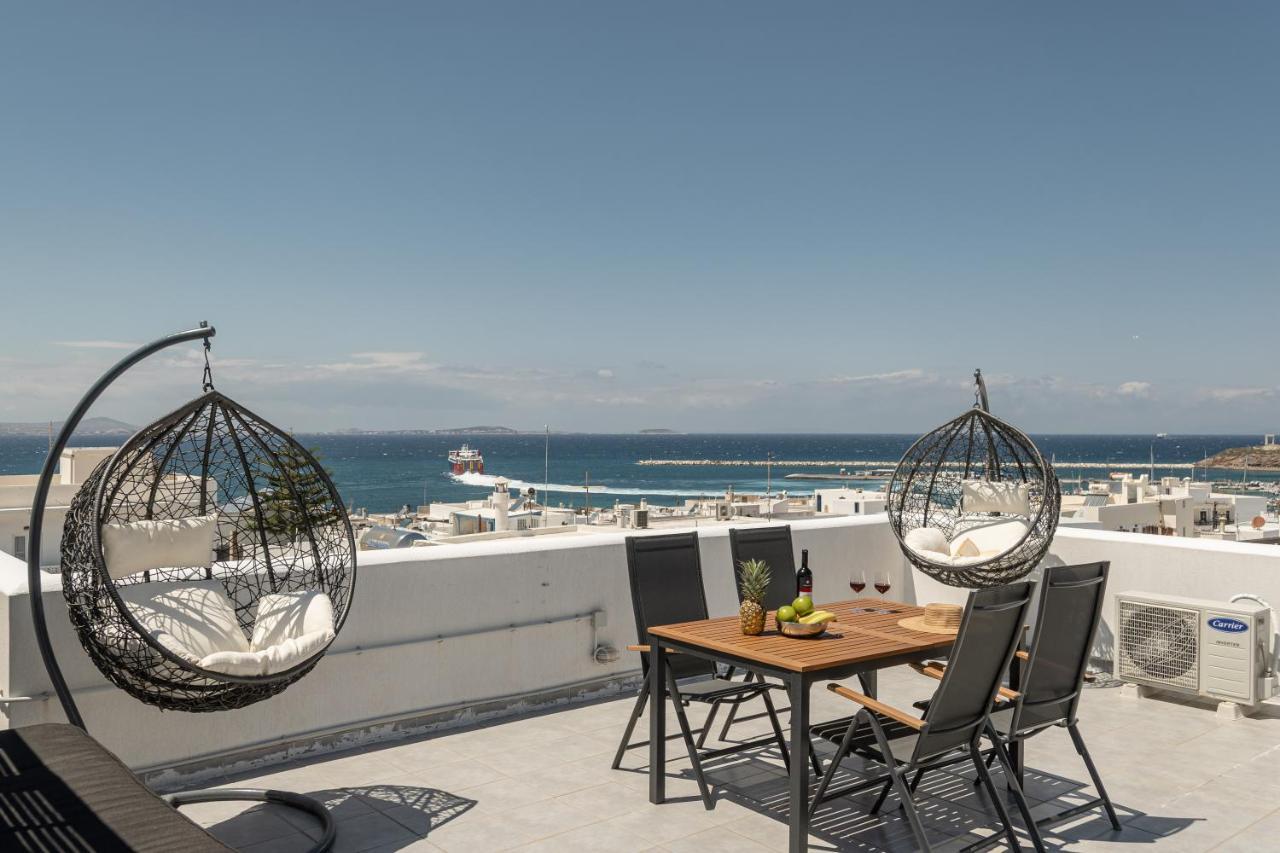 Villa Nektar, Luxury Apartment In Chora Naxos Naxos City ภายนอก รูปภาพ
