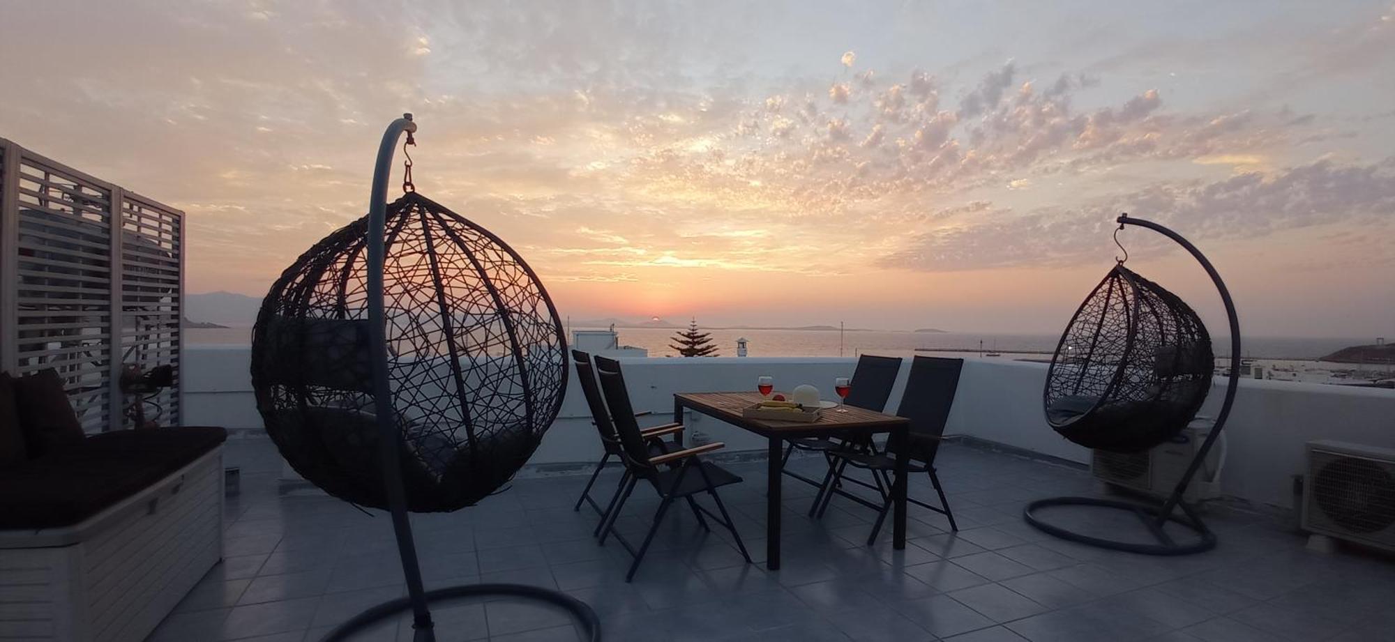Villa Nektar, Luxury Apartment In Chora Naxos Naxos City ภายนอก รูปภาพ